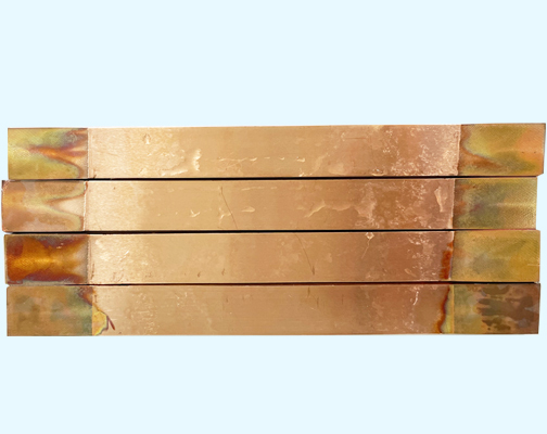 銅箔擴(kuò)散焊接樣品 銅箔擴(kuò)散焊接樣品