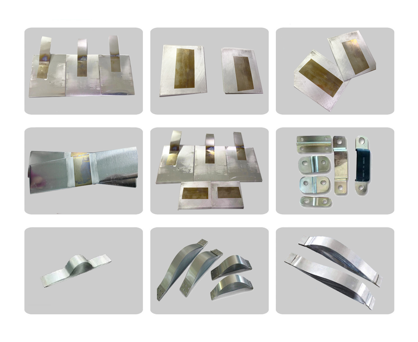 鋁復(fù)鎳焊接樣品 鋁復(fù)鎳焊接樣品