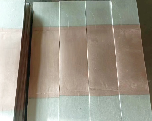 銅箔鎳片擴(kuò)散焊接樣品 銅箔鎳片擴(kuò)散焊接樣品